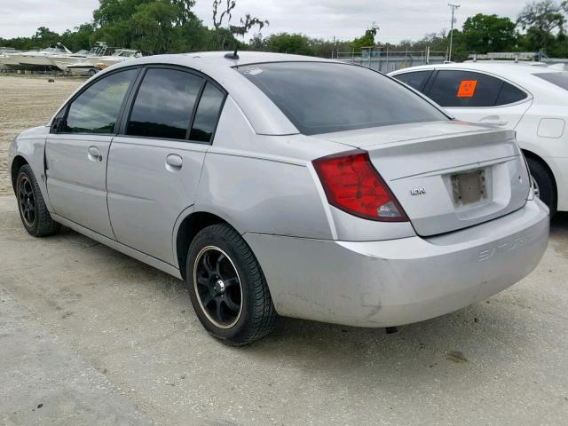 1G8AJ55F97Z103333 - 2007 SATURN ION LEVEL SILVER photo 3