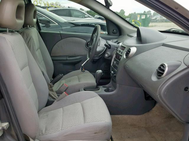 1G8AJ55F97Z103333 - 2007 SATURN ION LEVEL SILVER photo 5