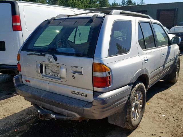 4S6DM58W314403219 - 2001 HONDA PASSPORT E 银色 照片 4