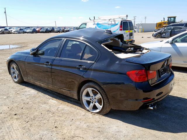 WBA3C1C59EK105372 - 2014 BMW 328 I SULE BLACK photo 3