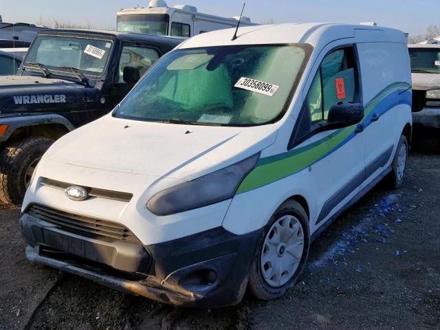 NM0LS7E75G1290467 - 2016 FORD TRANSIT CO WHITE photo 2