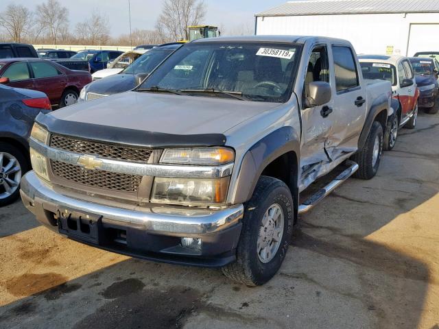 1GCDT13E778134604 - 2007 CHEVROLET COLORADO TAN photo 2