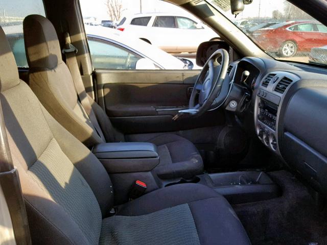 1GCDT13E778134604 - 2007 CHEVROLET COLORADO TAN photo 5