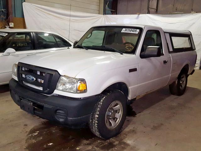 1FTYR10D48PA28839 - 2008 FORD RANGER WHITE photo 2