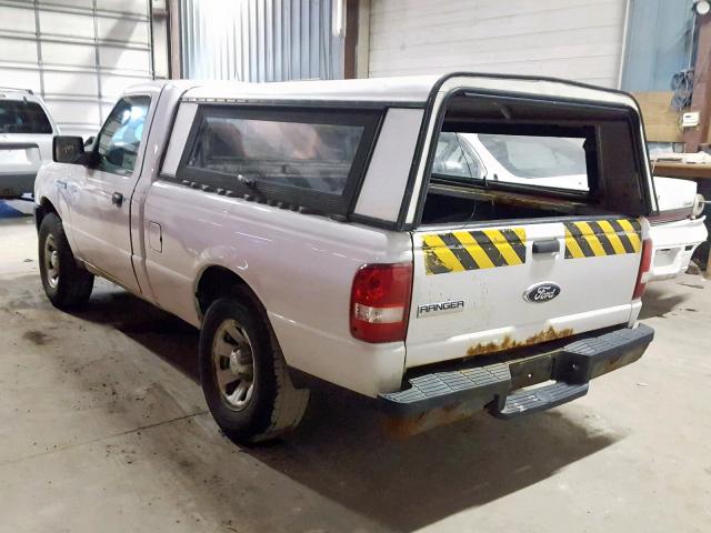 1FTYR10D48PA28839 - 2008 FORD RANGER WHITE photo 3