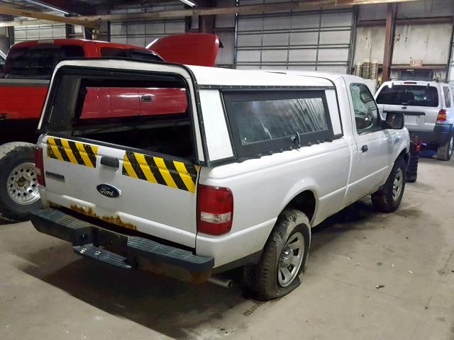 1FTYR10D48PA28839 - 2008 FORD RANGER WHITE photo 4