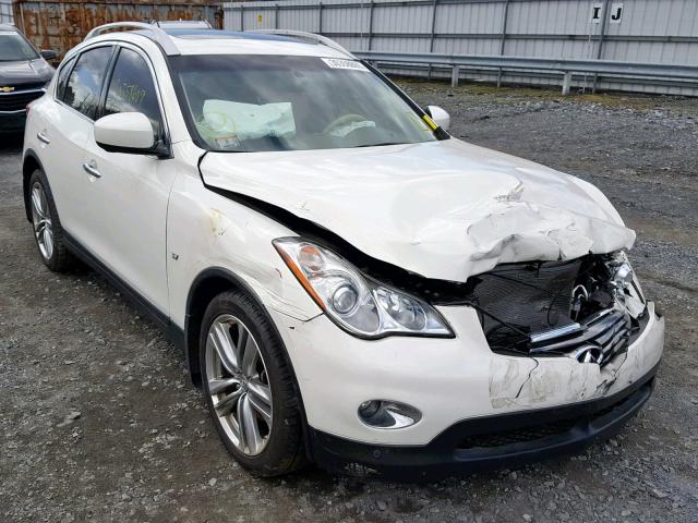 JN1BJ0HR4FM771574 - 2015 INFINITI QX50 WHITE photo 1