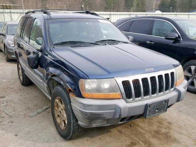 1J4GW48S7YC215275 - 2000 JEEP GRAND CHER BLUE photo 1