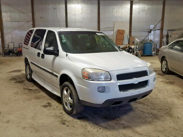 1GBDV13127D171465 - 2007 CHEVROLET UPLANDER I WHITE photo 1