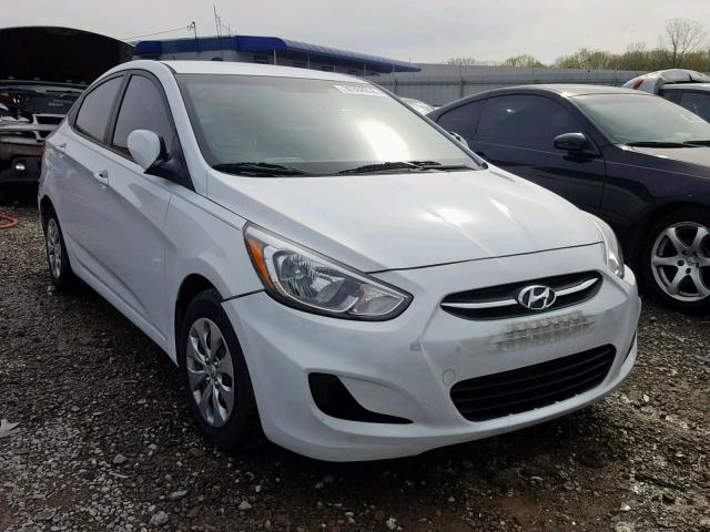 KMHCT4AE1GU163793 - 2016 HYUNDAI ACCENT SE WHITE photo 1