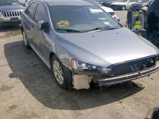 JA32V2FWXGU011395 - 2016 MITSUBISHI LANCER ES GRAY photo 1