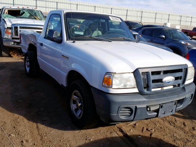 1FTYR10D88PB12971 - 2008 FORD RANGER WHITE photo 1