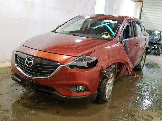 JM3TB3CV9D0409773 - 2013 MAZDA CX-9 TOURI RED photo 2