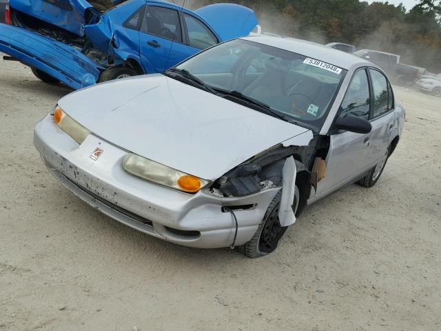 1G8ZH52801Z200822 - 2001 SATURN SL1 SILVER photo 2