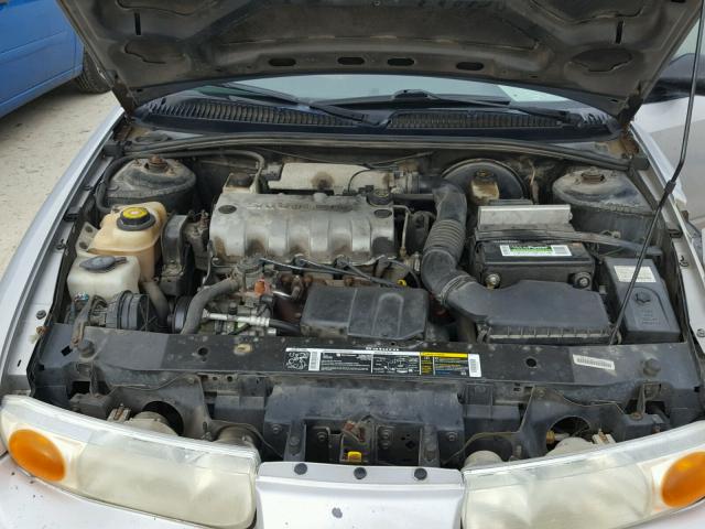 1G8ZH52801Z200822 - 2001 SATURN SL1 SILVER photo 7