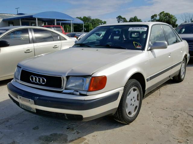 WAUBJ54A8NN003645 - 1992 AUDI 100 S BEIGE photo 2