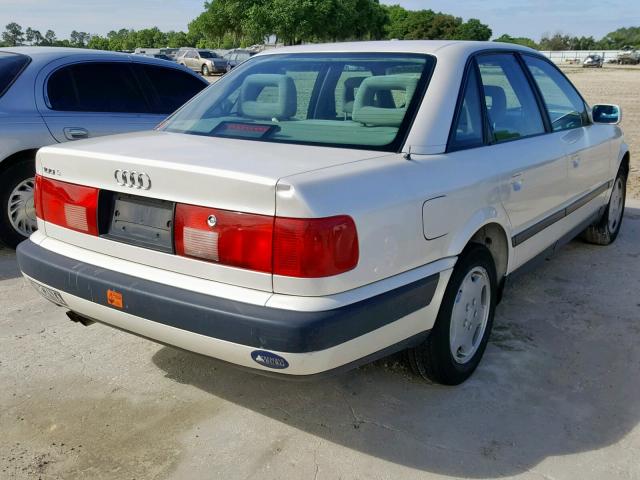 WAUBJ54A8NN003645 - 1992 AUDI 100 S BEIGE photo 4