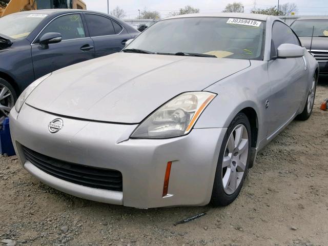 JN1AZ34E33T008522 - 2003 NISSAN 350Z COUPE SILVER photo 2