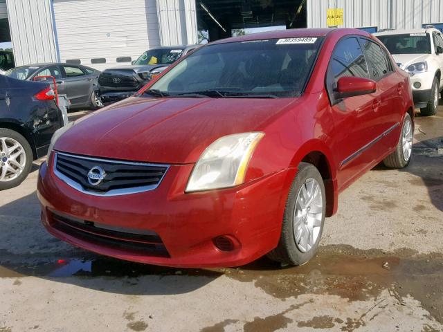 3N1AB6AP4BL696951 - 2011 NISSAN SENTRA 2.0 RED photo 2