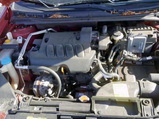 3N1AB6AP4BL696951 - 2011 NISSAN SENTRA 2.0 RED photo 7