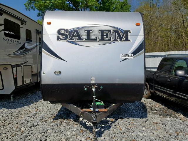 4X4TSMF29DA307944 - 2013 SALM CAMPER WHITE photo 2