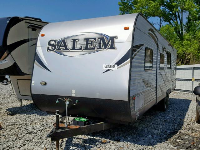 4X4TSMF29DA307944 - 2013 SALM CAMPER WHITE photo 3