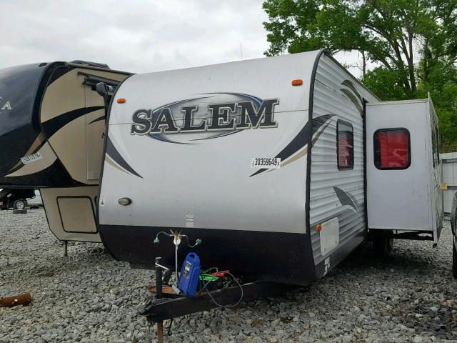 4X4TSMF29DA307944 - 2013 SALM CAMPER WHITE photo 9