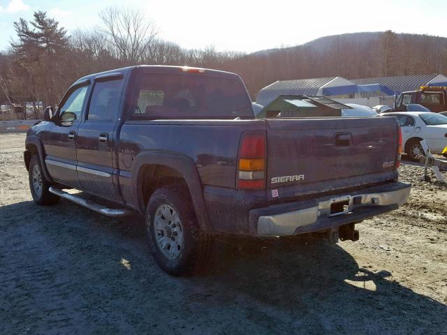 2GTEK13T451157442 - 2005 GMC NEW SIERRA BLUE photo 3