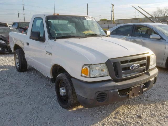 1FTKR1ADXAPA63637 - 2010 FORD RANGER WHITE photo 1