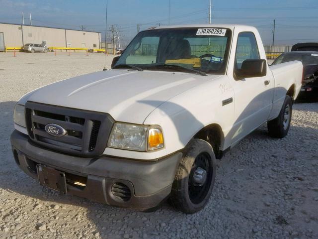 1FTKR1ADXAPA63637 - 2010 FORD RANGER WHITE photo 2