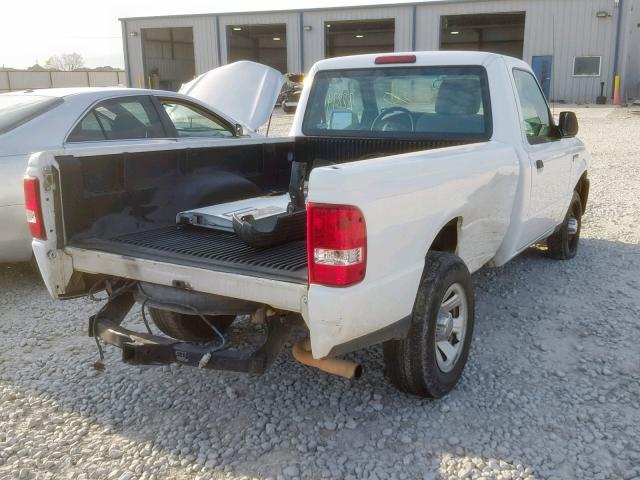 1FTKR1ADXAPA63637 - 2010 FORD RANGER WHITE photo 4