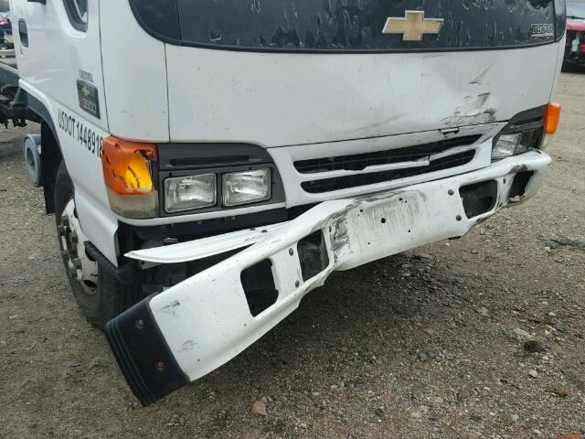 J8BB4B16257011373 - 2005 CHEVROLET 3500 W3504 WHITE photo 9