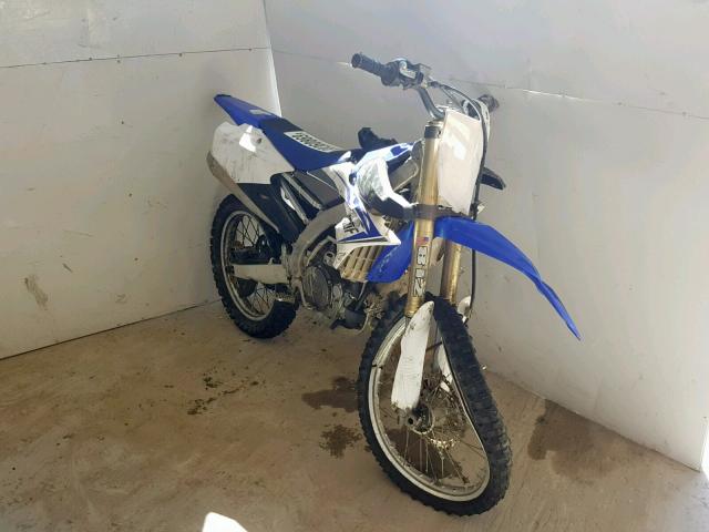 JYACJ18C3EA004376 - 2014 YAMAHA YZ450 F BLUE photo 1