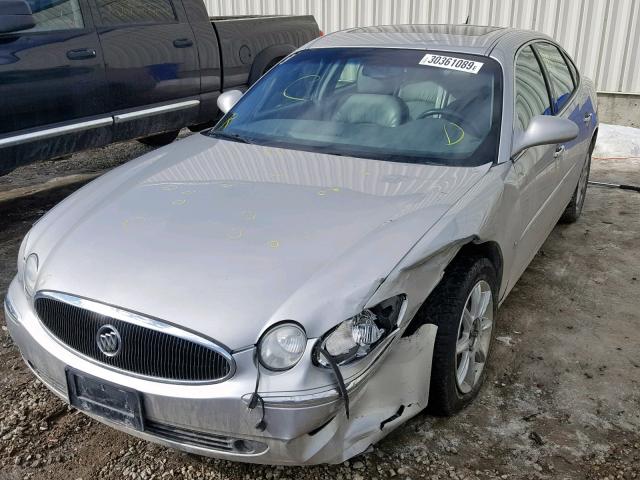 2G4WH587261291417 - 2006 BUICK ALLURE CXS SILVER photo 2
