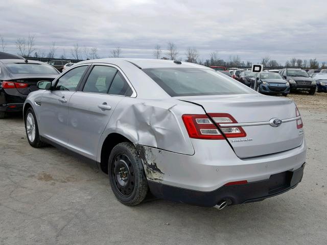 1FAHP2E86FG199862 - 2015 FORD TAURUS SEL SILVER photo 3