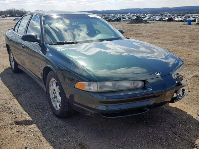 1G3WS52H71F263072 - 2001 OLDSMOBILE INTRIGUE G GREEN photo 1