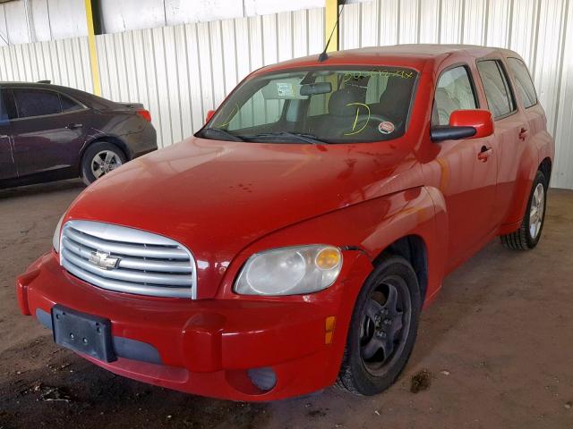 3GNBABDB6AS617935 - 2010 CHEVROLET HHR LT RED photo 2