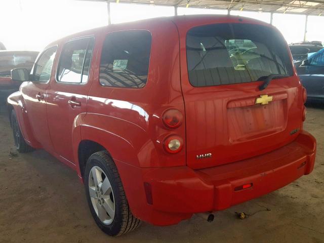 3GNBABDB6AS617935 - 2010 CHEVROLET HHR LT RED photo 3