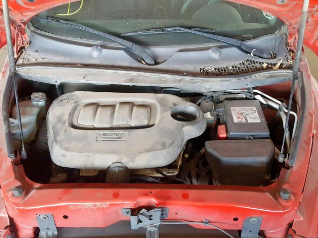 3GNBABDB6AS617935 - 2010 CHEVROLET HHR LT RED photo 7