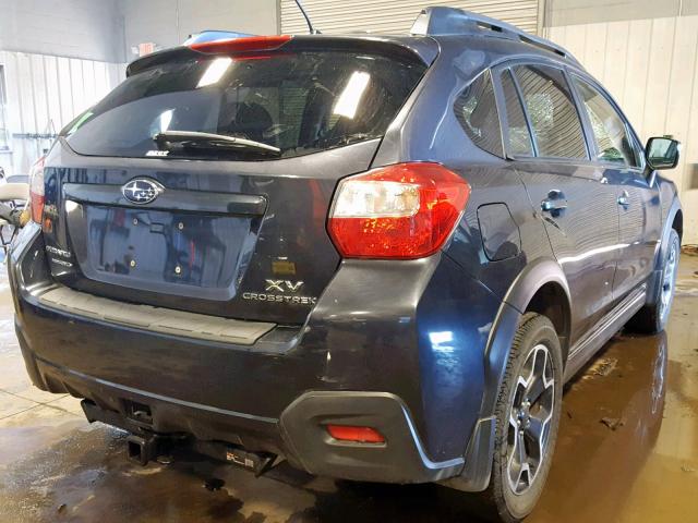 JF2GPACC7D1211218 - 2013 SUBARU XV CROSSTR GRAY photo 4