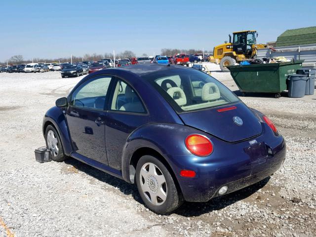 3VWCK21C51M471763 - 2001 VOLKSWAGEN NEW BEETLE Mavi foto 3