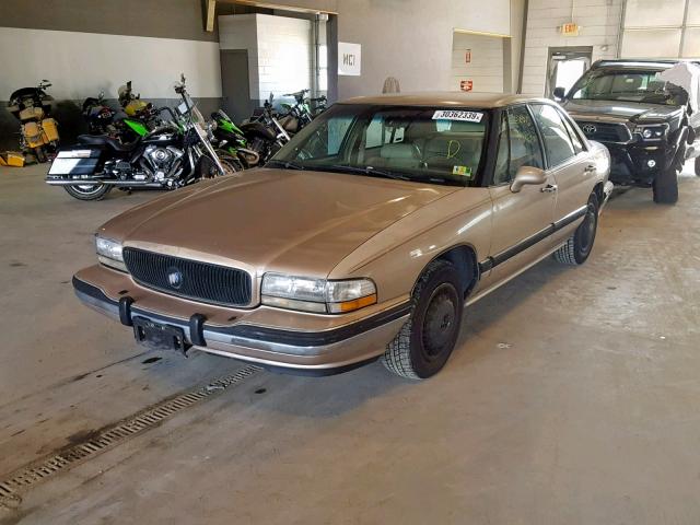 1G4HR52L6RH555767 - 1994 BUICK LESABRE LI TAN photo 2