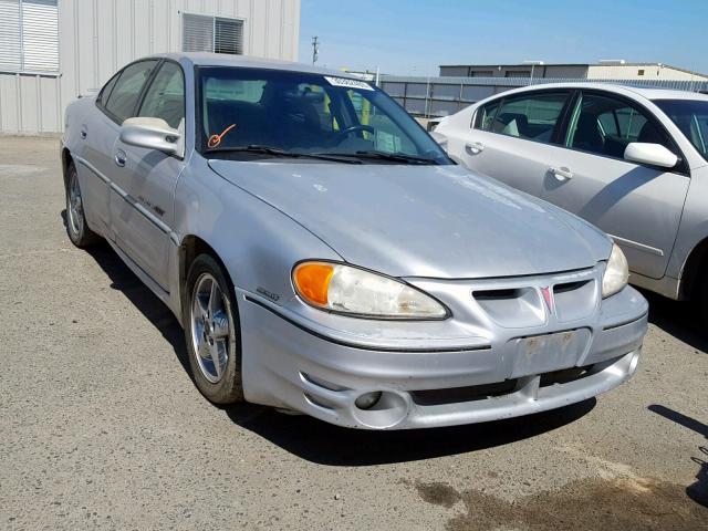 1G2NW52E21C249284 - 2001 PONTIAC GRAND AM G SILVER photo 1