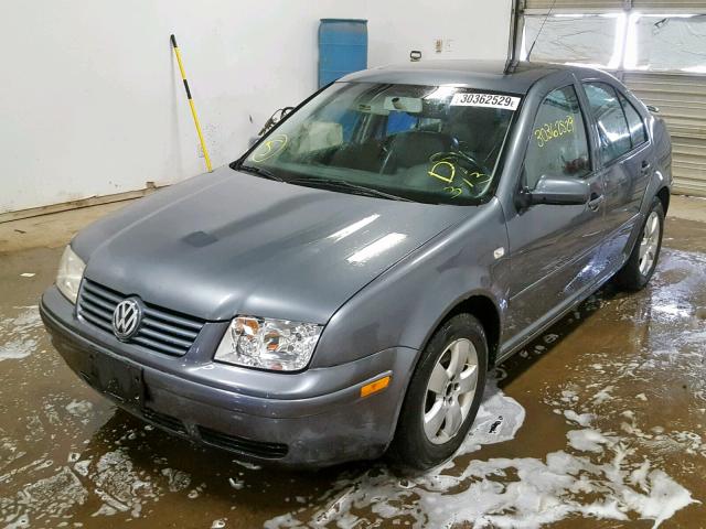 3VWSP69M23M177600 - 2003 VOLKSWAGEN JETTA GLS SILVER photo 2