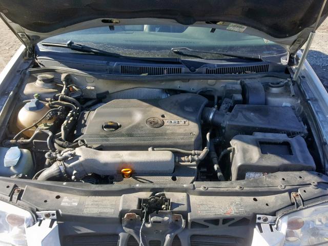 3VWSE69M74M013721 - 2004 VOLKSWAGEN JETTA GLS GRAY photo 7