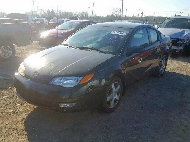 1G8AW15F87Z130193 - 2007 SATURN ION LEVEL BLACK photo 2