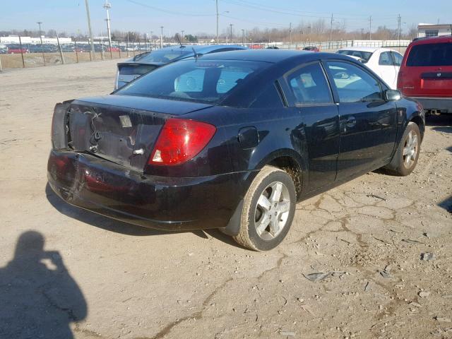 1G8AW15F87Z130193 - 2007 SATURN ION LEVEL BLACK photo 4