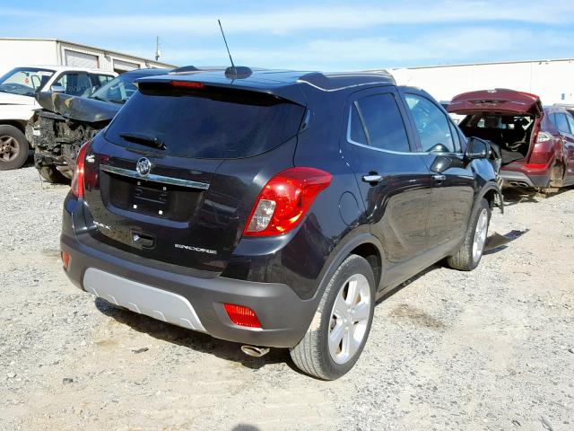 KL4CJASB0FB100654 - 2015 BUICK ENCORE CHARCOAL photo 4