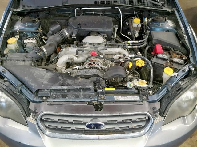 4S4BP61C757386572 - 2005 SUBARU LEGACY OUT BLUE photo 7