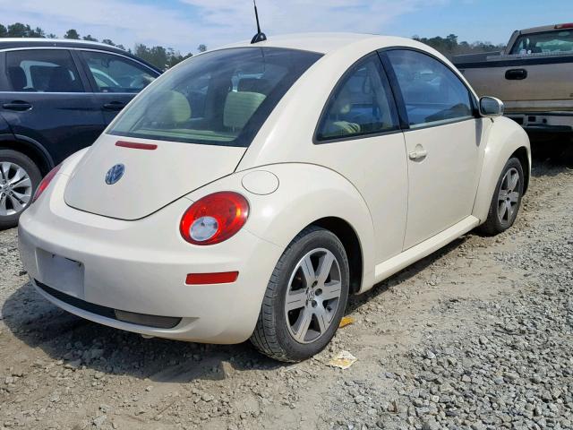 3VWRW31C56M407833 - 2006 VOLKSWAGEN NEW BEETLE Creme Foto 4